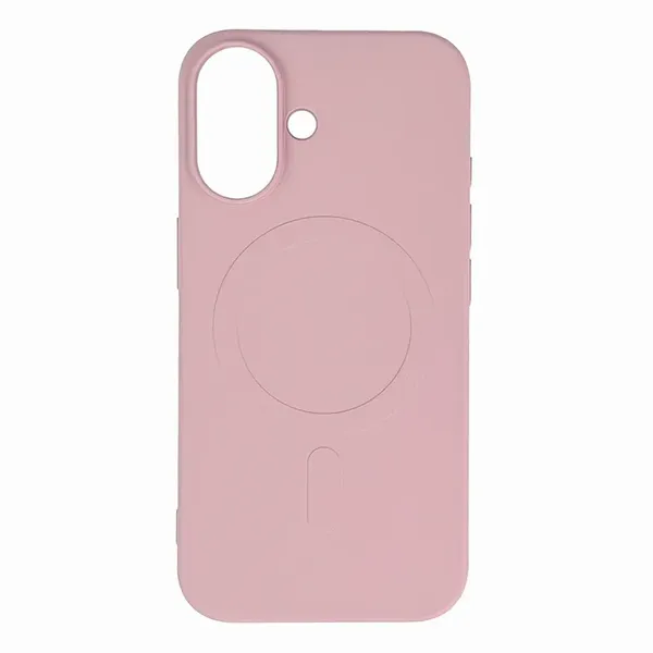 Silikonowe etui Wozinsky Silicone Case kompatybilne z MagSafe na Samsung Galaxy S24 FE - różowe