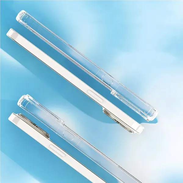 Etui Wozinsky Clear Corner Case MagSafe na Samsung Galaxy S24 FE - przezroczyste