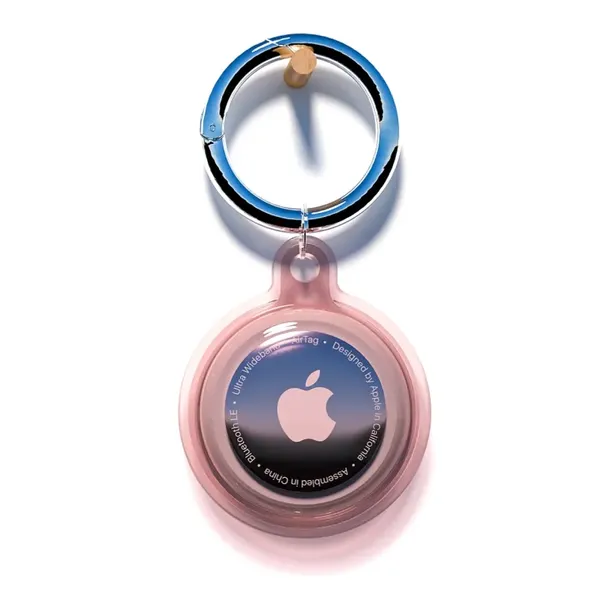 Etui na Apple AirTag wodoodporne - różowe