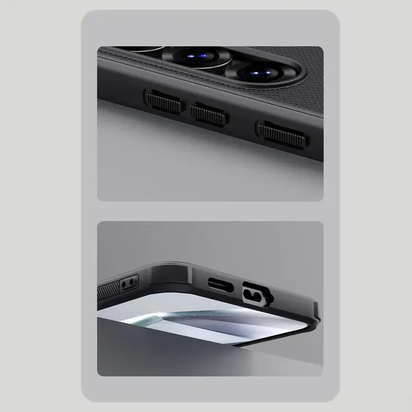Etui Nillkin Super Frosted Shield Pro Magnetic Case na Samsung S25 z MagSafe - czarne