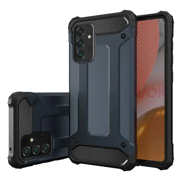 Pancerne hybrydowe etui Hybrid Armor pokrowiec na Samsung Galaxy A36 - czarne