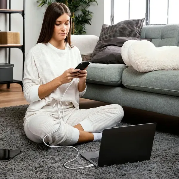 Kabel Kabel Tech-Protect Ultraboost Lite USB-C PD60W/3A 200 cm - szary