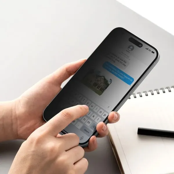 Szkło prywatyzujące Ringke Easy Slide 2-pack na iPhone 16 Pro Max