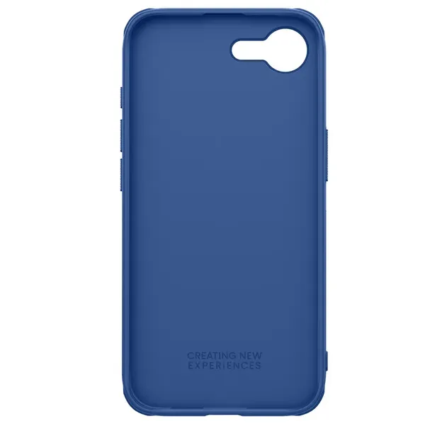Etui Nillkin Super Frosted Shield Pro na iPhone 16e - niebieskie