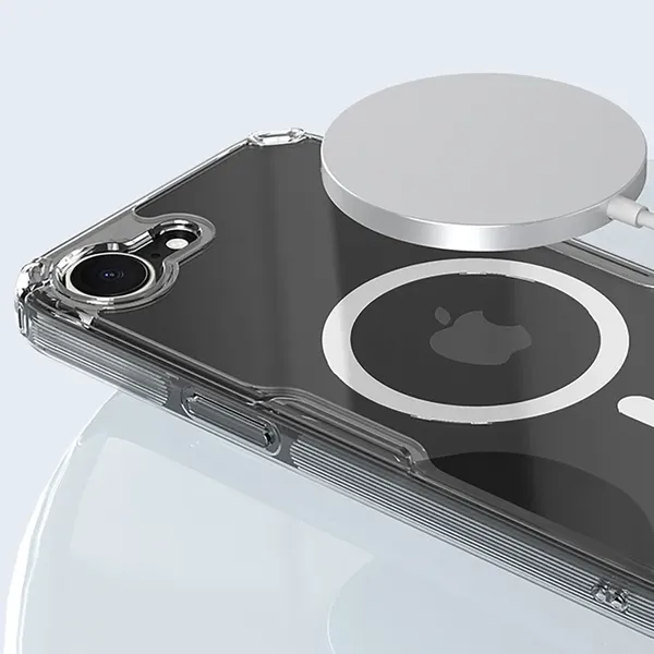 Etui Nillkin Nature Pro Magnetic na iPhone 16e - przezroczyste
