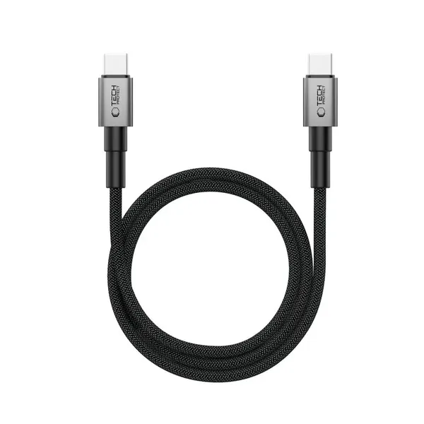 Kabel Tech-Protect Ultraboost DNA MagTwist USB-C PD 100W / 5A 100 cm - szary