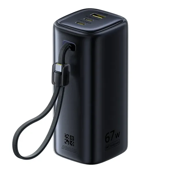 Powerbank Baseus EnerGeek GX11 MiFi 20000mAh 67W z funkcją Wi-Fi - czarny