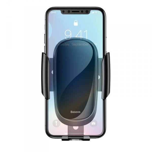 Uchwyt Baseus Future Gravity Car Mount SUYL-WL01 grawitacyjny na telefon 4-6" na kratkę nawiewu - czarny