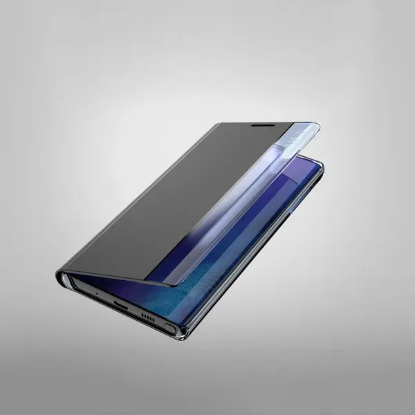 New Sleep Case pokrowiec etui z klapką z funkcją podstawki Samsung Galaxy A72 4G różowy