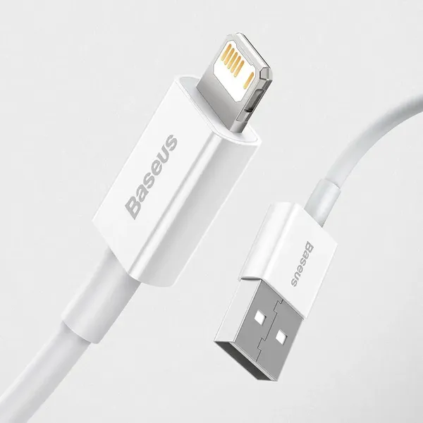 Baseus Superior kabel USB - Lightning 2,4A 2 m Biały (CALYS-C02)