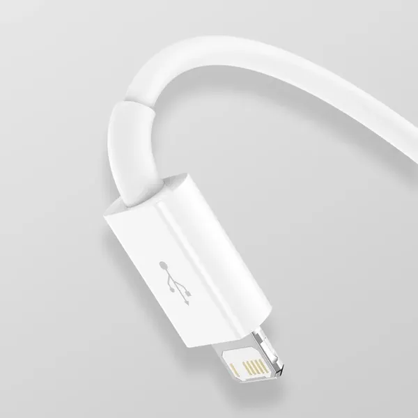 Baseus Superior 3w1 kabel USB - Lightning / USB Typ C / micro USB 3,5 A 1,5 m Biały (CAMLTYS-02)