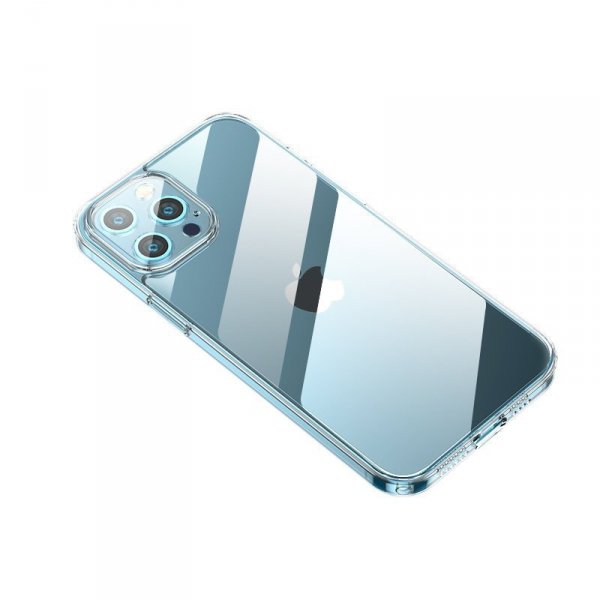 Joyroom Crystal Series ochronne pancerne etui do iPhone 12 Pro Max przezroczysty (JR-BP855)