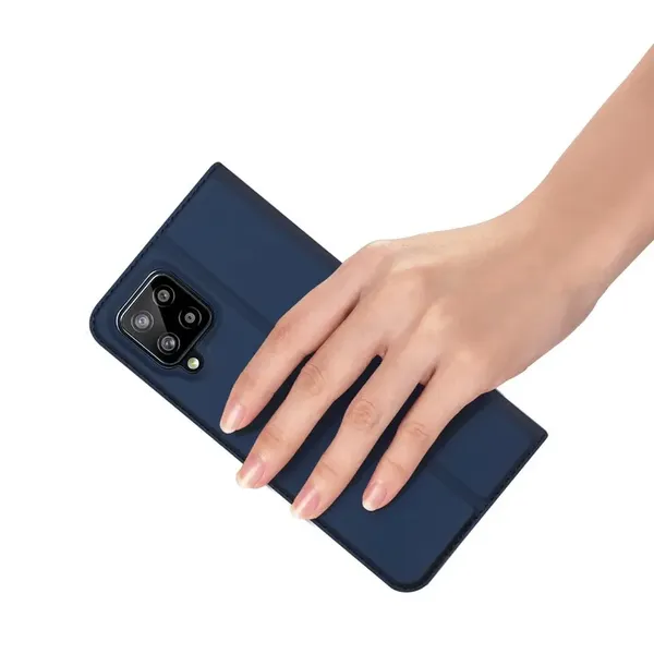 Dux Ducis Skin Pro kabura etui pokrowiec z klapką Samsung Galaxy A22 4G niebieski