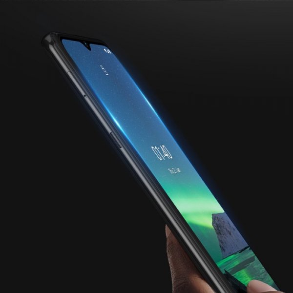 Dux Ducis 10D Tempered Glass wytrzymałe szkło hartowane 9H na cały ekran z ramką Nokia 1.4 przezroczysty (case friendly)