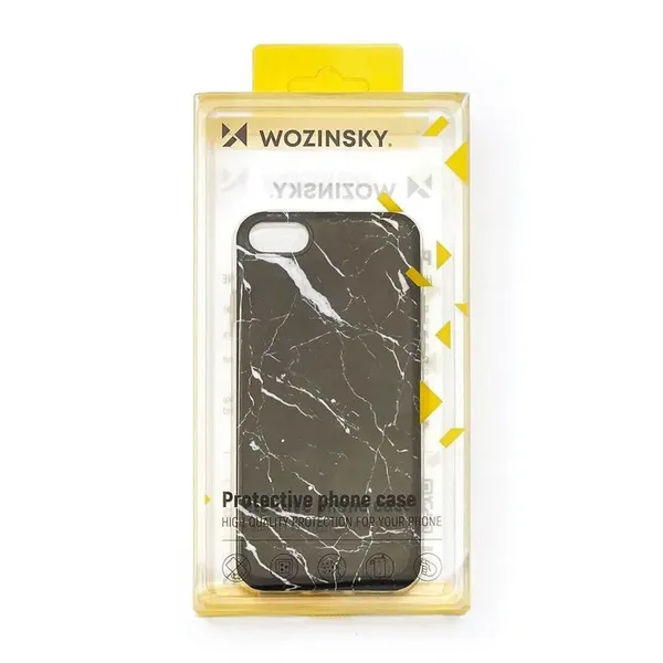 Wozinsky Marble żelowe etui pokrowiec marmur Samsung Galaxy A22 4G biały