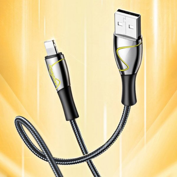 Kabel Joyroom Mermaid Series K6 USB-A / Lightning 2.4A 2m - czarny