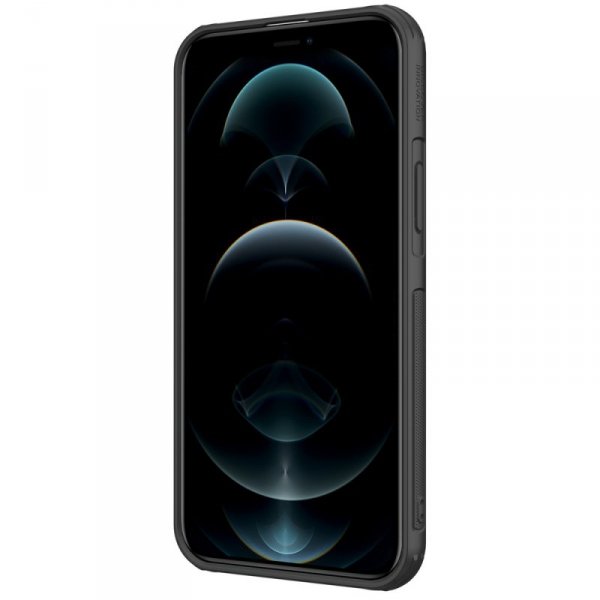 Nillkin Cyclops Case wytrzymałe etui z osłoną na aparat i składaną podstawką iPhone 13 Pro Max czarny
