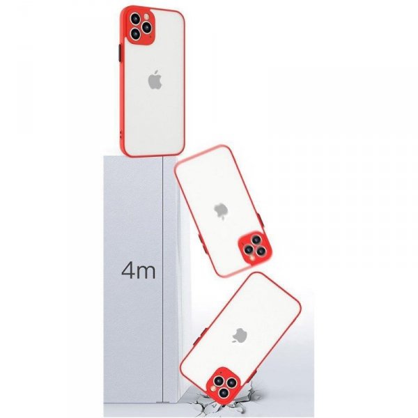 Milky Case silikonowe elastyczne półprzezroczyste etui do Xiaomi Redmi Note 10 5G / Poco M3 Pro niebieski