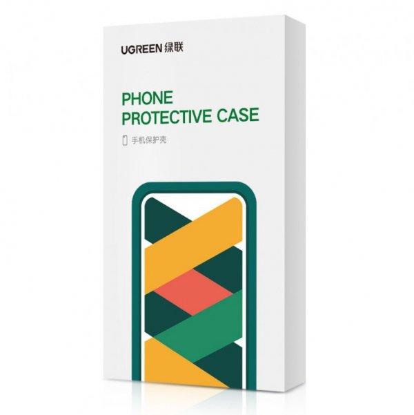 Ugreen Protective Silicone Case gumowe elastyczne silikonowe etui pokrowiec iPhone 13 Pro czarny