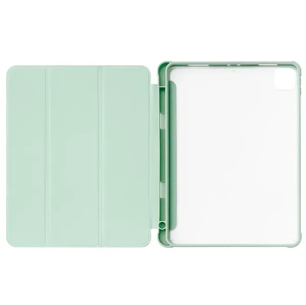 Stand Tablet Case etui Smart Cover pokrowiec na iPad Air 2020 / 2022 z funkcją podstawki zielony