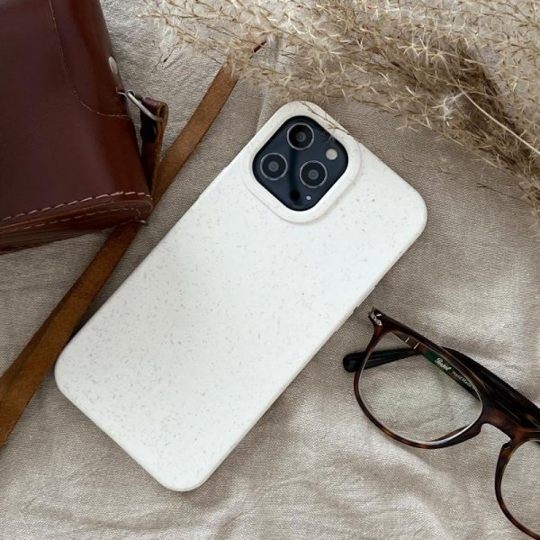 Eco Case etui do iPhone 12 Pro Max silikonowy pokrowiec obudowa do telefonu zielony