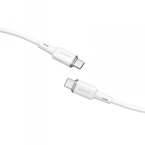 Kabel Acefast C2-03-C-C USB-C - USB-C PD QC 60W 3A 480Mb/s 1,2m - biały
