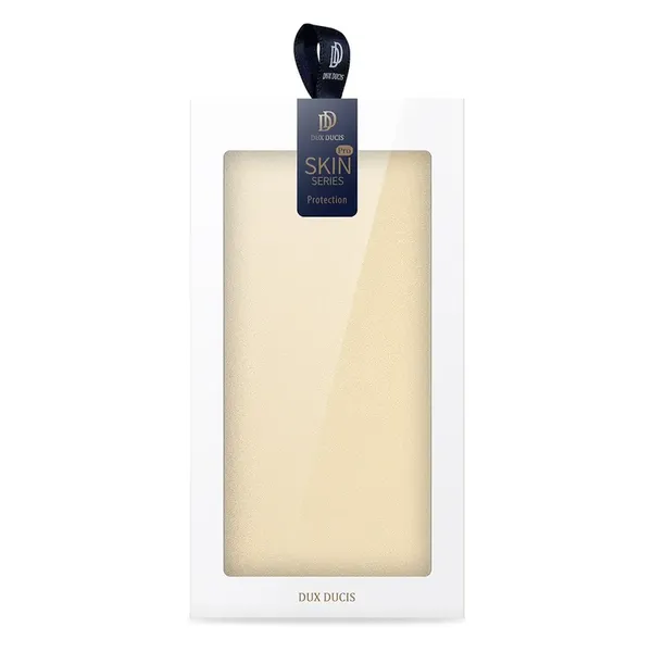 Dux Ducis Skin Pro kabura etui pokrowiec z klapką Samsung Galaxy S22 Ultra złoty