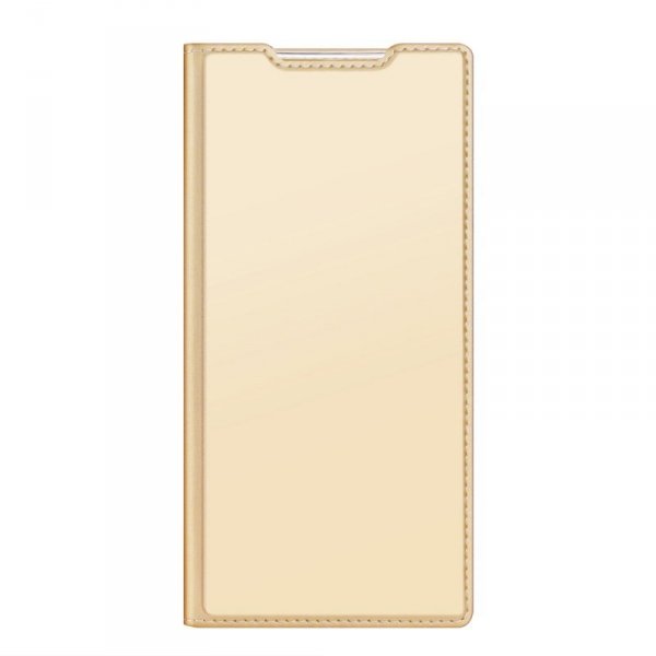 Dux Ducis Skin Pro kabura etui pokrowiec z klapką Samsung Galaxy S22 Ultra złoty