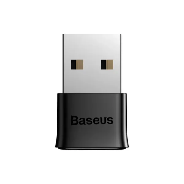 Baseus BA04 mini adapter Bluetooth 5.0 USB odbiornik nadajnik do komputera czarny (ZJBA000001)
