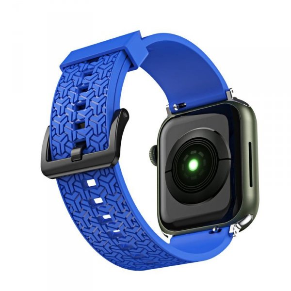 Pasek bransoleta do zegarka Watch Strap Y opaska do Apple Watch 42 / 44 / 45 mm - niebieski