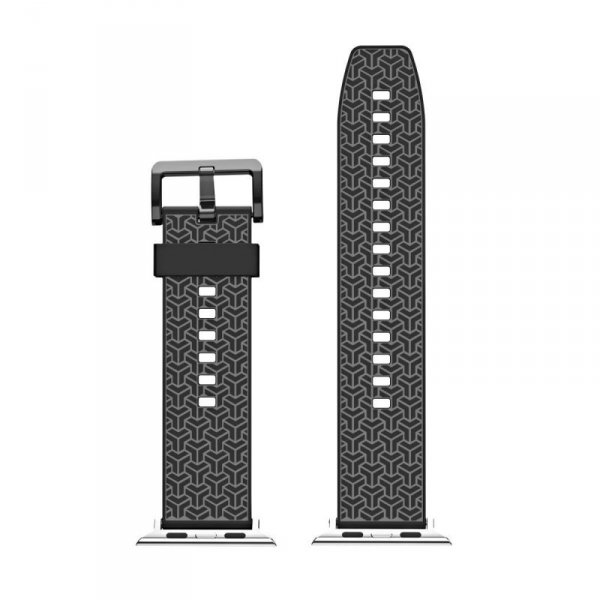 Pasek bransoleta do zegarka Watch Strap Y opaska do Apple Watch 42 / 44 / 45 mm - czarny