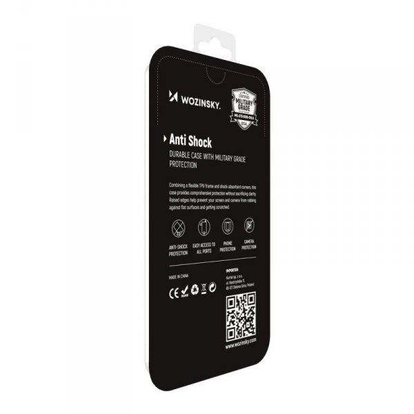 Wozinsky Anti Shock pancerne etui do Samsung Galaxy S22+ (S22 Plus) przezroczysty