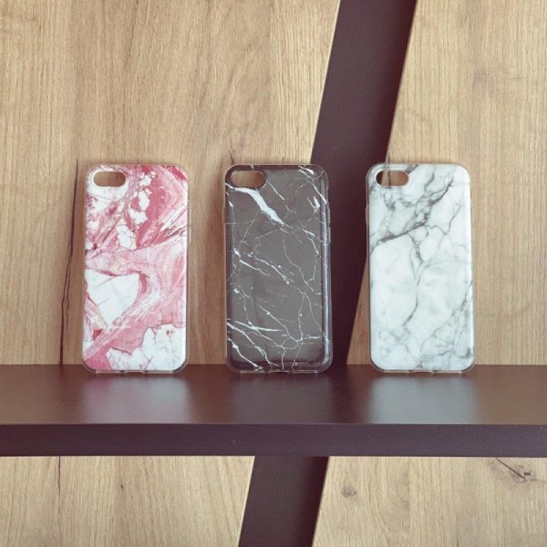 Wozinsky Marble żelowe etui pokrowiec marmur Samsung Galaxy A13 5G różowy