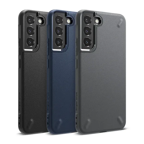 Ringke Onyx wytrzymałe etui pokrowiec Samsung Galaxy S22+ (S22 Plus) granatowy