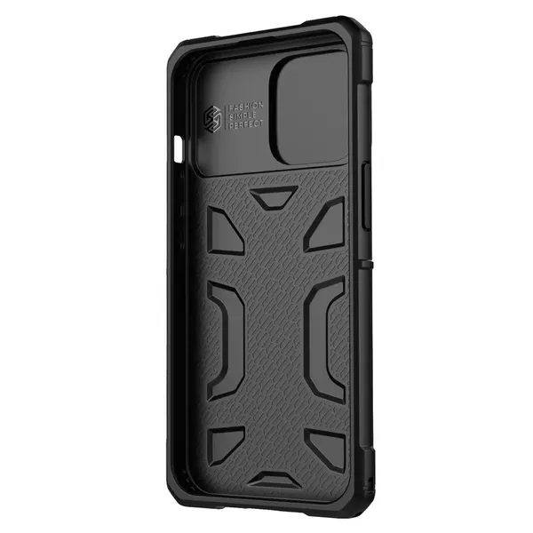 Nillkin Adventurer Case etui do iPhone 13 Pro pancerny pokrowiec z osłoną na aparat czarny