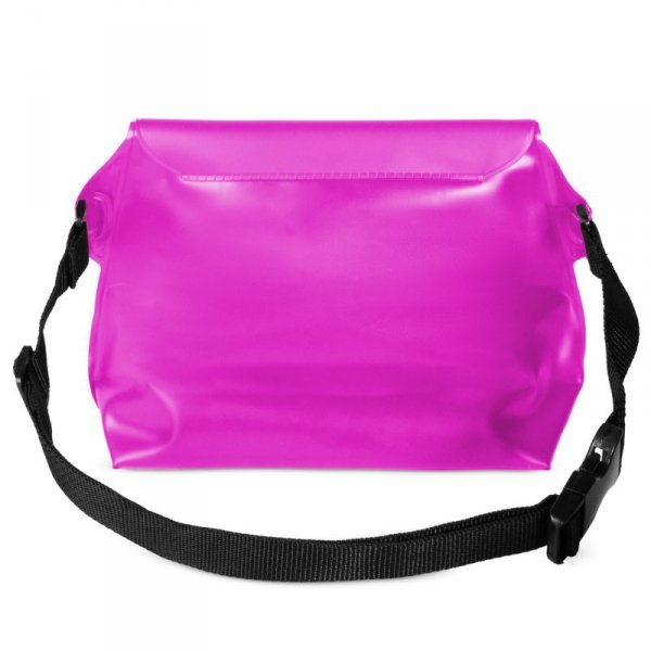 Wodoodporna saszetka / nerka PVC - różowa