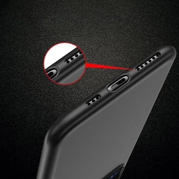 Soft Case żelowe elastyczne etui pokrowiec do Realme GT Neo 3 czarny