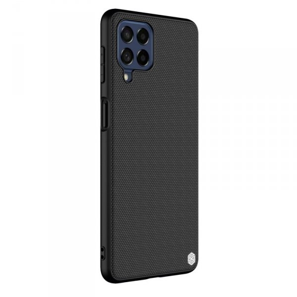 Nillkin Textured Case wytrzymałe wzmocnione etui z żelową ramką i nylonem na tyle Samsung Galaxy M53 5G czarny