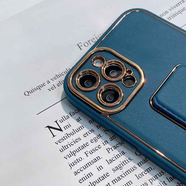 New Kickstand Case etui do Samsung Galaxy A13 z podstawką fioletowy