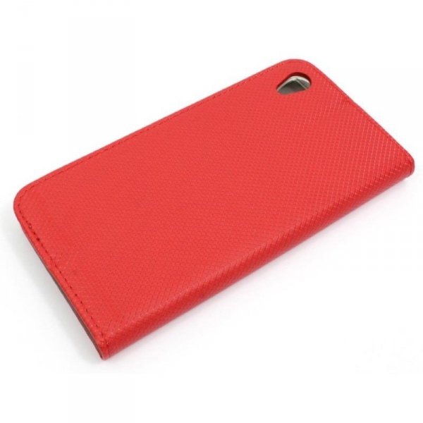 Etui Smart Magnet do telefonu Sony Xperia XA1 czerwone