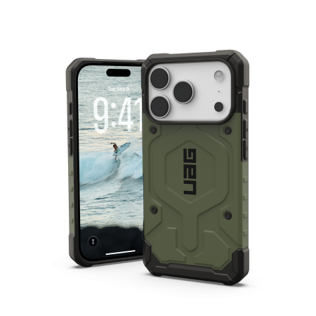 UAG Pathfinder MagSafe - etui do iPhone 17 Pro kompatybilne z MagSafe (olive)