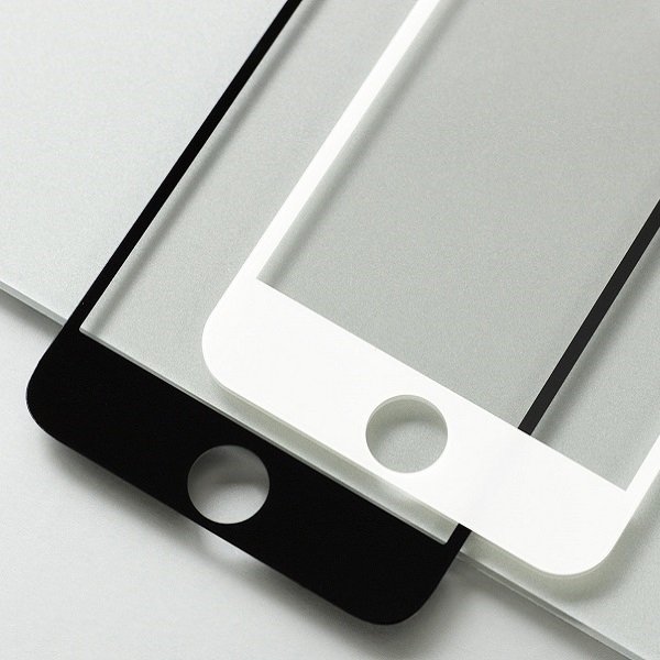 3MK HardGlass Max Lite iPhone 7 Plus/ 8 Plus biały/white