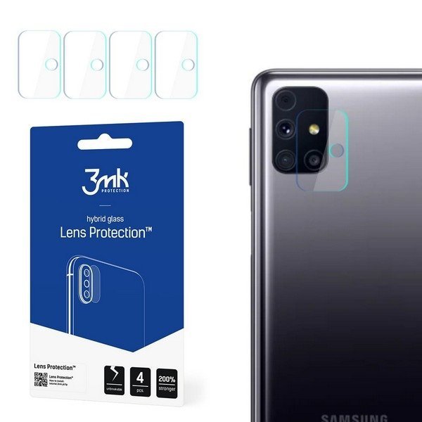3MK Lens Protect Sam M317 M31sOchrona na obiektyw aparatu 4szt