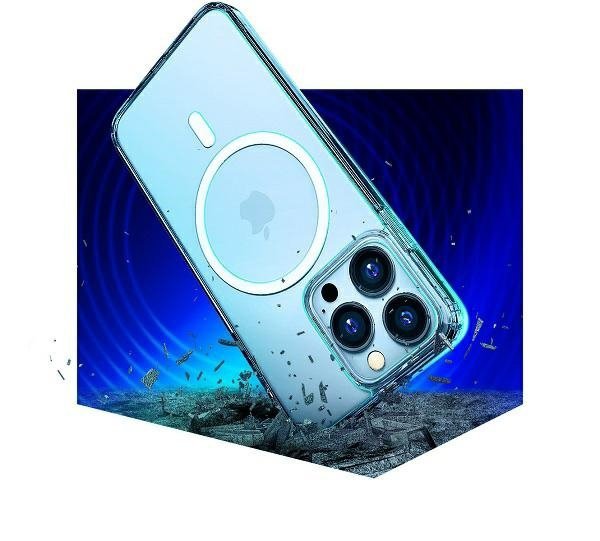 3MK MagCase iPhone 13 6.1&quot; przezroczyste kompatybilne z Magsafe