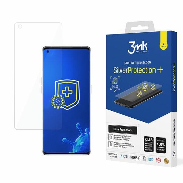 3MK Silver Protect+ Oppo Find X5 Folia Antymikrobowa montowana na mokro