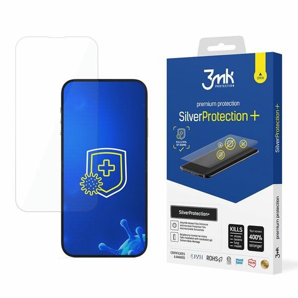 3MK Silver Protect+ iPhone 14/14 Pro6,1&quot; Folia Antymikrobowa montowana na mokro