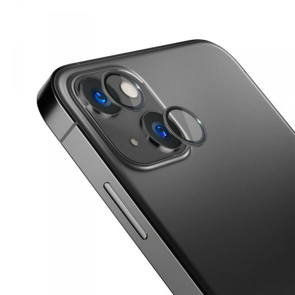 3MK Lens Protection Pro iPhone 14 Plus 6,7&quot; grafitowy/graphite Ochrona na obiektyw aparatu z ramką montażową 1szt.