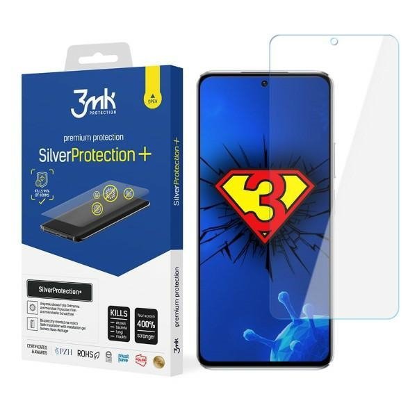 3MK Silver Protect+ Sam A23 5GFolia Antymikrobowa montowana na mokro