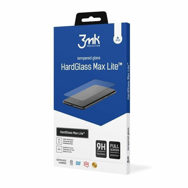 3MK HardGlass Max Lite Sam S23 5G S911 czarny/black Fullscreen Glass Lite