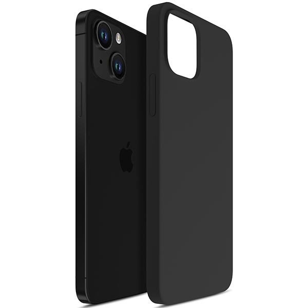 3MK Silicone Case iPhone 13 6.1&quot;         czarny/black